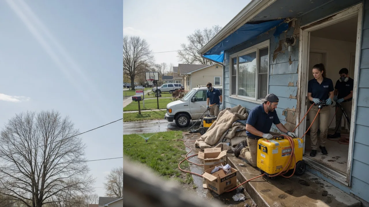 Basement Flood Cleanup in Park Forest, IL near me